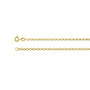 1.5mm  14k Yellow Gold Rolo Chain | Rebecca Myers Collection