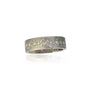 Round Fairy Dust Diamond and Gold Rings | Rebecca Myers Collection