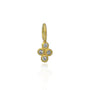 Gold Quatrefoil Diamond Charm | Rebecca Myers Collection
