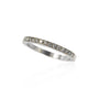 2mm White Gold Diamond Stacking Ring | Rebecca Myers Collection