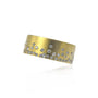 Round Fairy Dust Diamond and Gold Rings | Rebecca Myers Collection