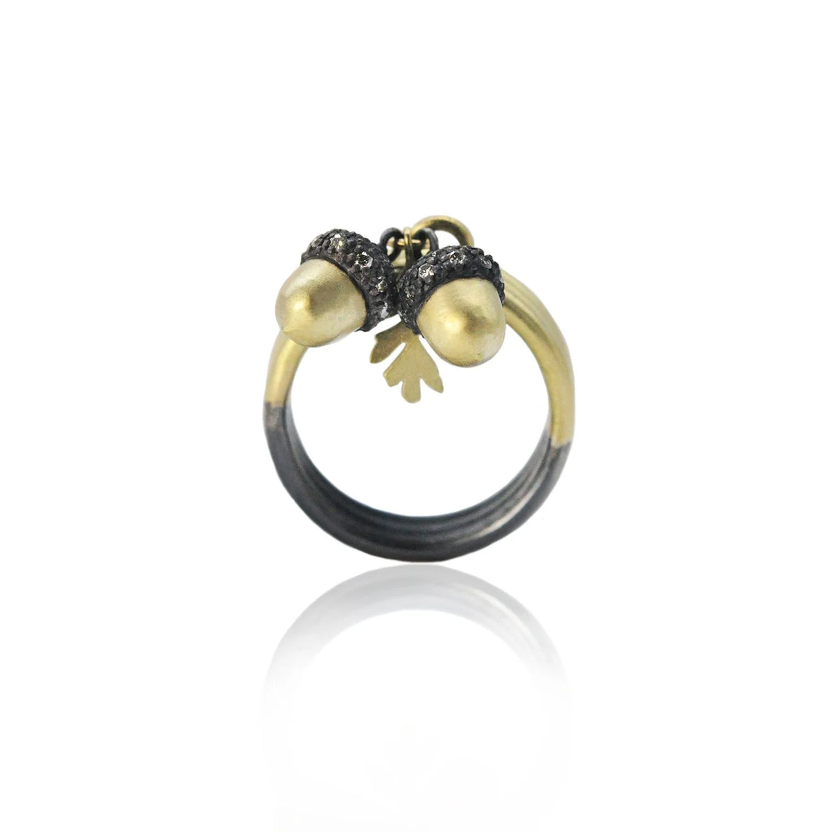 Acorn Charm Ring 1 | Rebecca Myers Collection