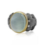 Aquamarine Feather Ring | Rebecca Myers Collection