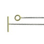 Gold and Silver Cheetah Print Pendants with Diamonds | Rebecca Myers Collection