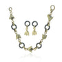 Birds & Bees Bracelet and Earrings | Rebecca Myers Collection