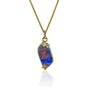 Boulder Opal & Hydrangea Pendant on chain | Rebecca Myers Collection