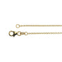 14k Yellow Gold Cable Chain 1.5mm | Rebecca Myers Collection