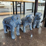  Three Dog Sculptures 3/4 view by Mark Chatterley | Rebecca Myers 