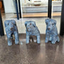 Three Dog Sculptures by Mark Chatterley | Rebecca Myers Collection