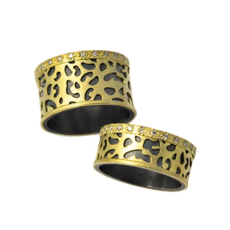 Cheetah Print Rings | Rebecca Myers Collection
