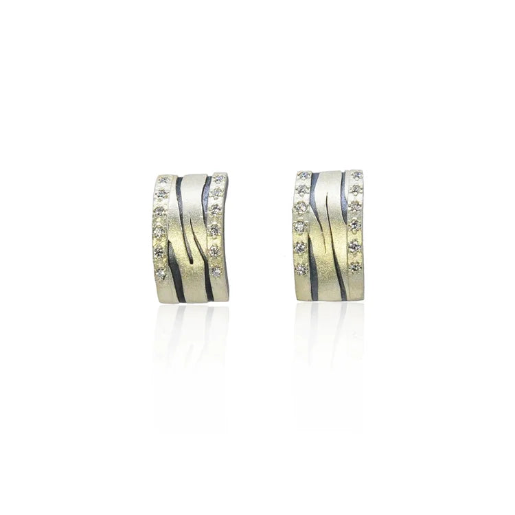 Animal Print Bar Earrings | Rebecca Myers Collection