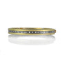 Starry Night Hinged Gold and Silver Bracelet with Diamonds | Rebecca Myers Collection
