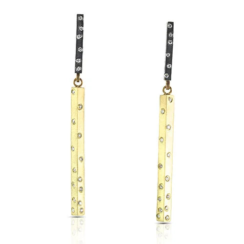 Starry Night Dangle Bar Earrings | Rebecca Myers Collection