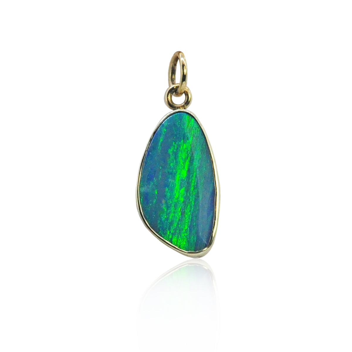 Extra Large Boulder Opal Charm | Rebecca Myers Collection