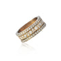 2mm & 3mm Square Diamond Stacking Rings | Rebecca Myers Collection
