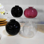 Hand Blown Glass Bud Vases, front view, by Jarrod Futscher/Takttime | Rebecca Myers Collection