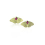 Small Gold Butterfly Earrings on posts | Rebecca Myers Collection