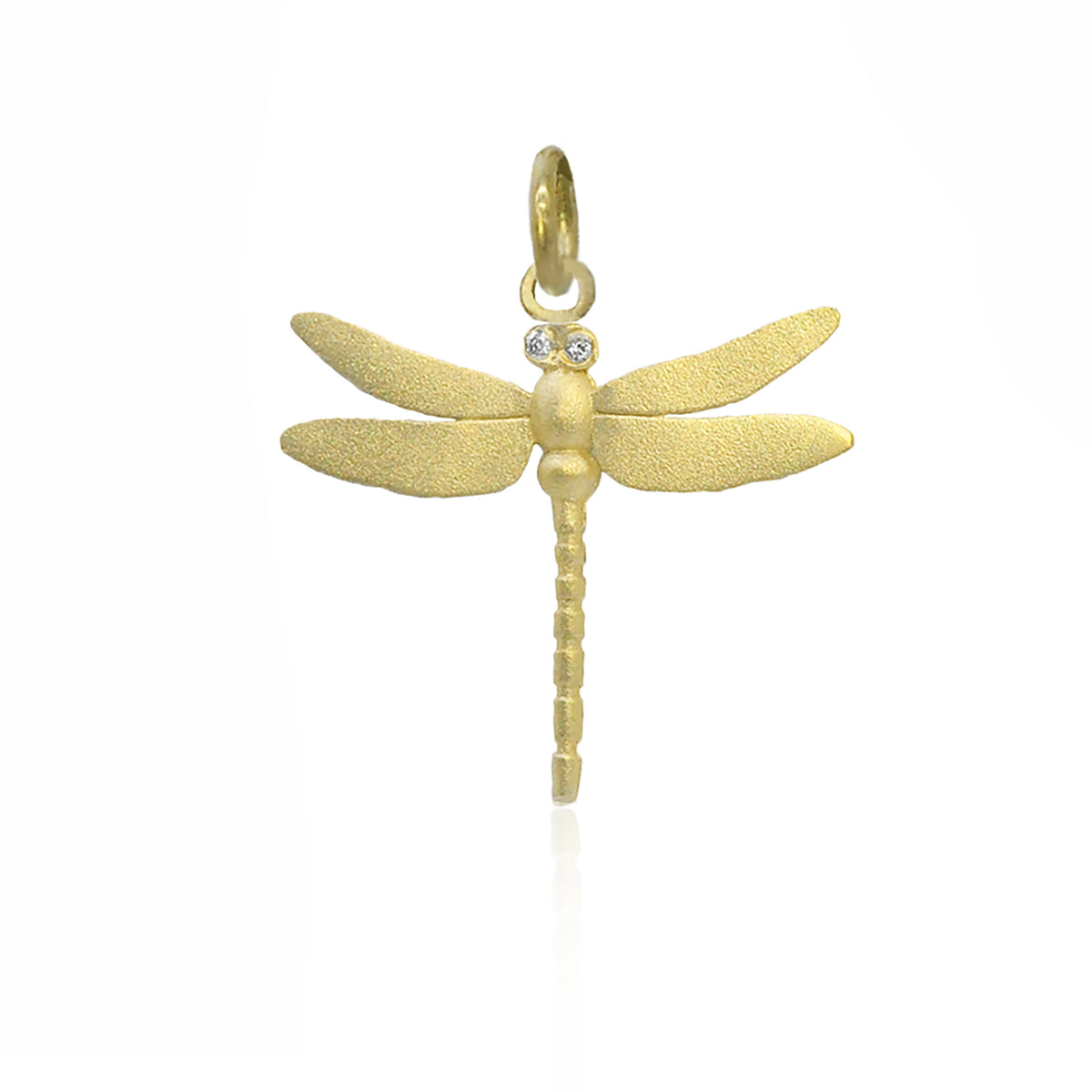 Gold Dragonfly Charm | Rebecca Myers Collection