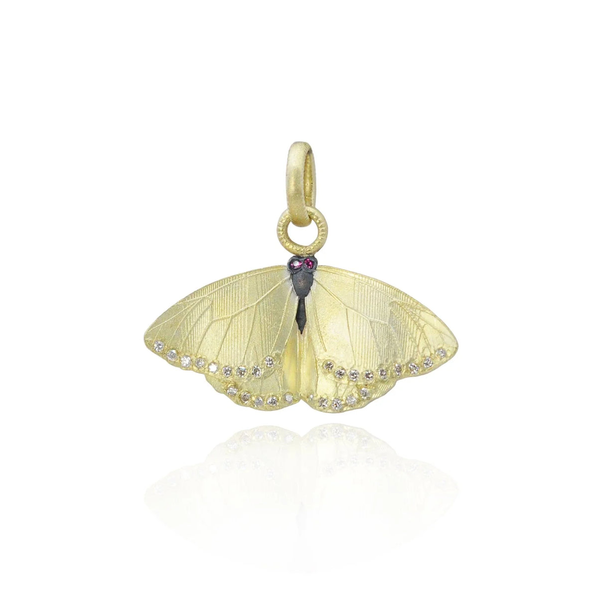 Gold Butterfly Pendant 2 | Rebecca Myers Collection