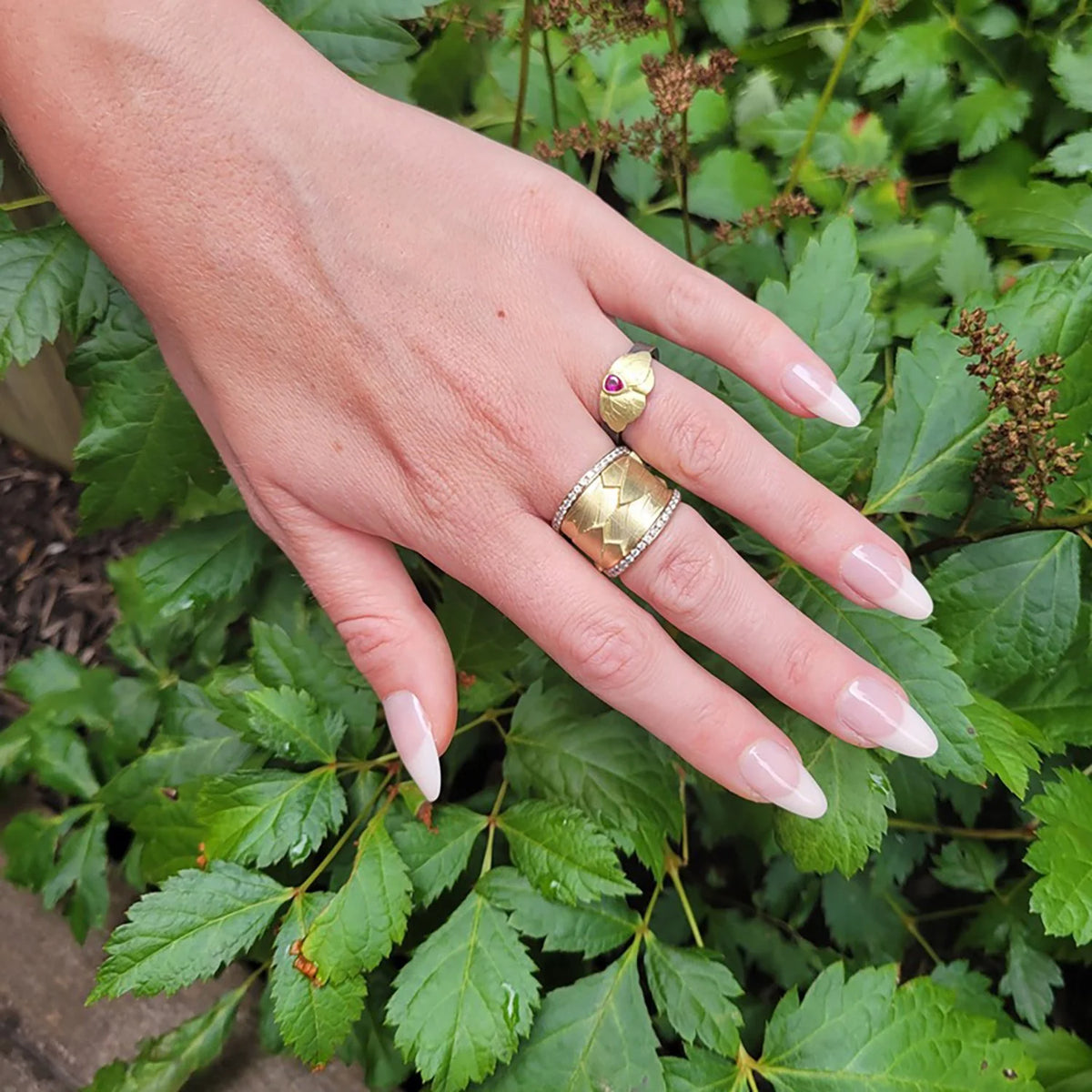Gold Butterfly Rings 4 | Rebecca Myers Collection