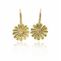 Small Shasta Daisy Earrings on wires | Rebecca Myers Collection
