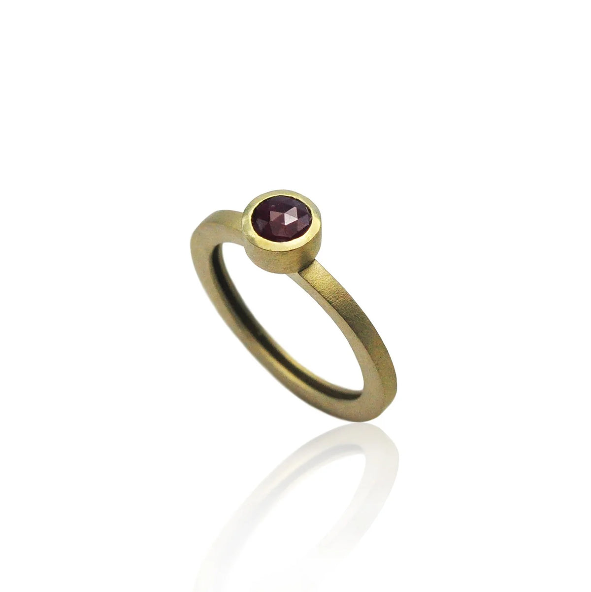 Gold Ruby Ring  | Rebecca Myers Collection