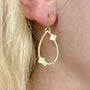 Gold Hydrangea Earrings | Rebecca Myers Collection
