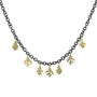 Gold and Silver Oak Leaf Necklace | Rebecca Myers Collection