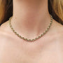 Handmade 14k Yellow Gold Link Necklace | Rebecca Myers Collection