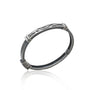 Zebra Print Bracelet with Channel Set Diamonds | Rebecca Myers Collection