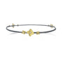 Gold, Silver & Diamond Branch Bangle with 3 large and 6 small hydrangeas | Rebecca Myers Collection