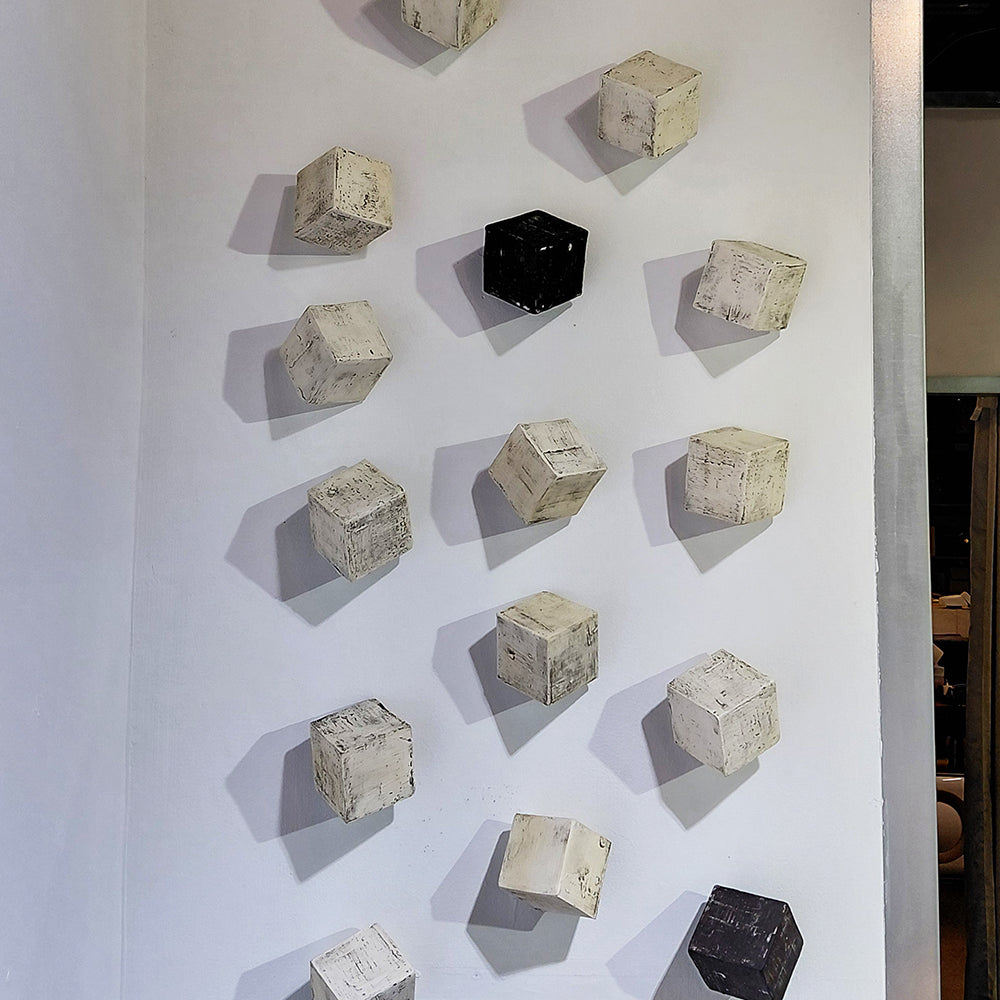 Angled Cube Cascade by Lori Katz, complete set | Rebecca Myers Collection