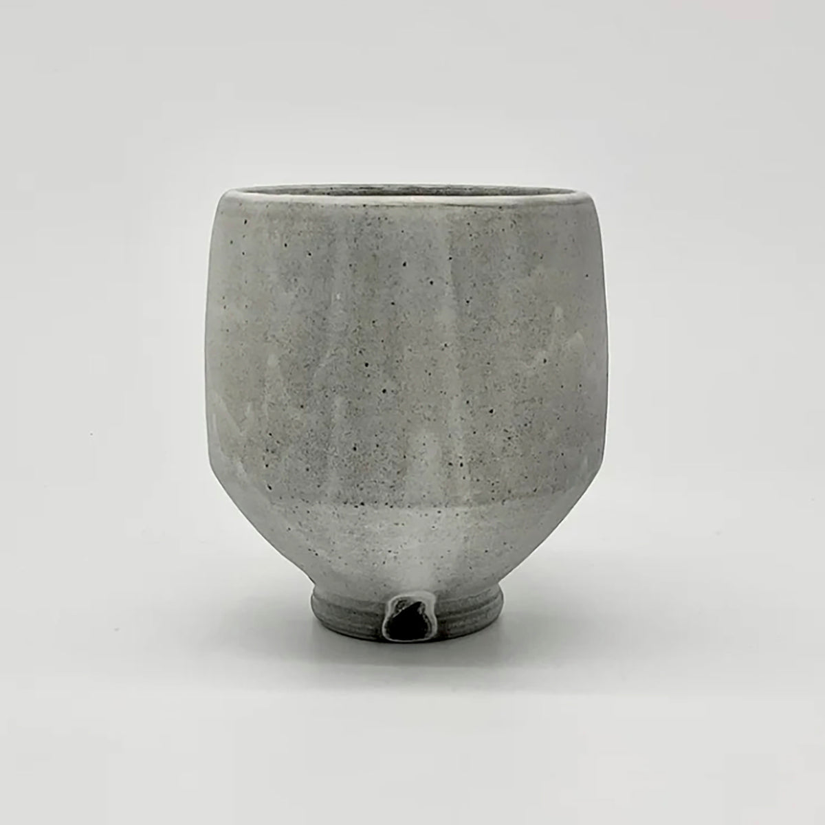 White Ceramic Wine Cup | Rebecca Myers Collection