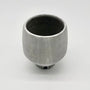 White Ceramic Wine Cup, top view | Rebecca Myers Collection