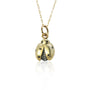 Gold Ladybug on gold chain | Rebecca Myers Collection