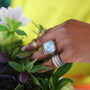 Fairy Dust Diamond Stacking Rings | Rebecca Myers Collection