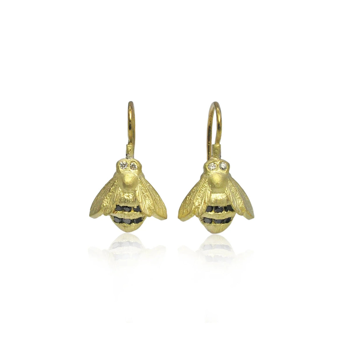Medium Bumble Bee Earrings | Rebecca Myers Collection