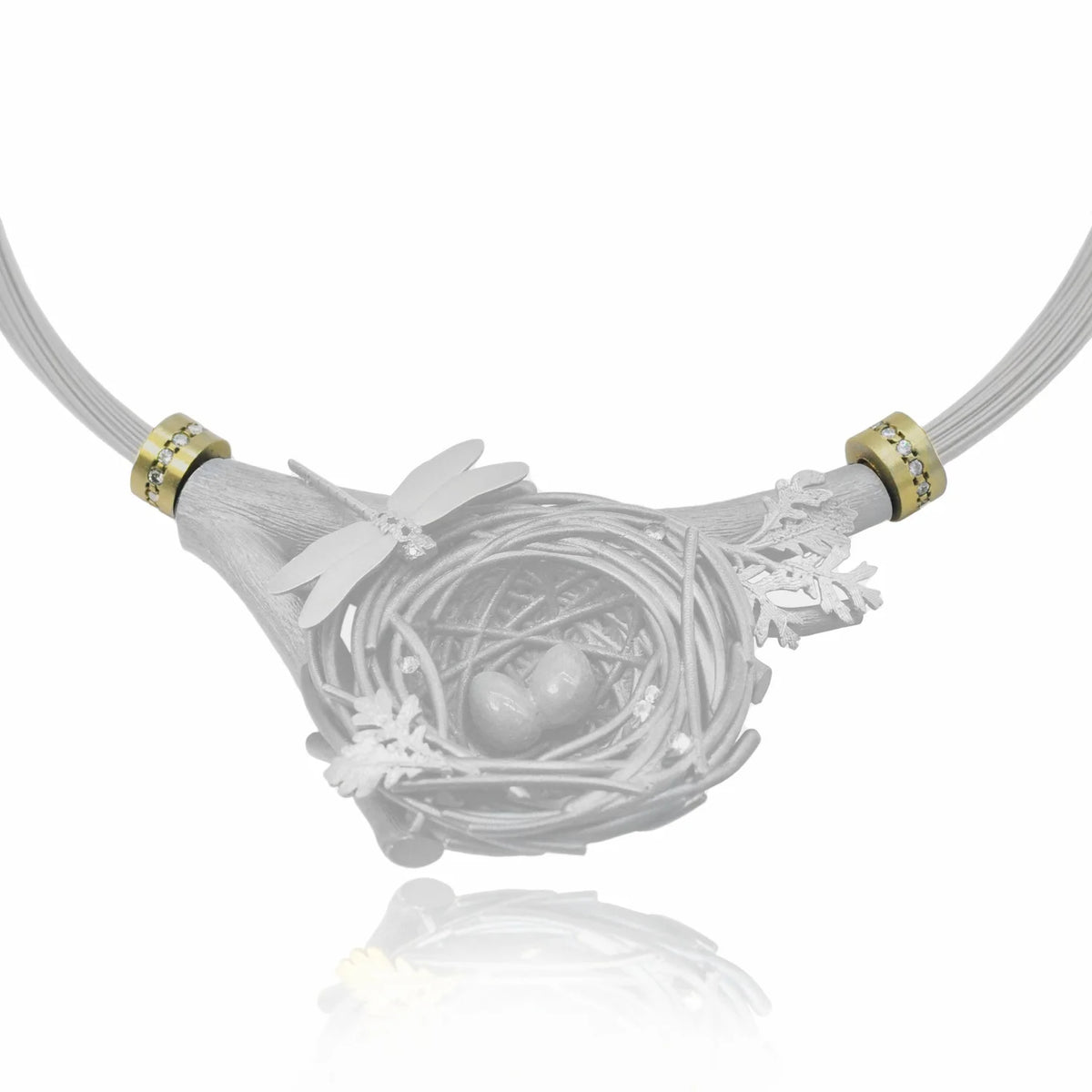 Gold & Diamond Channel Beads | Rebecca Myers Collection