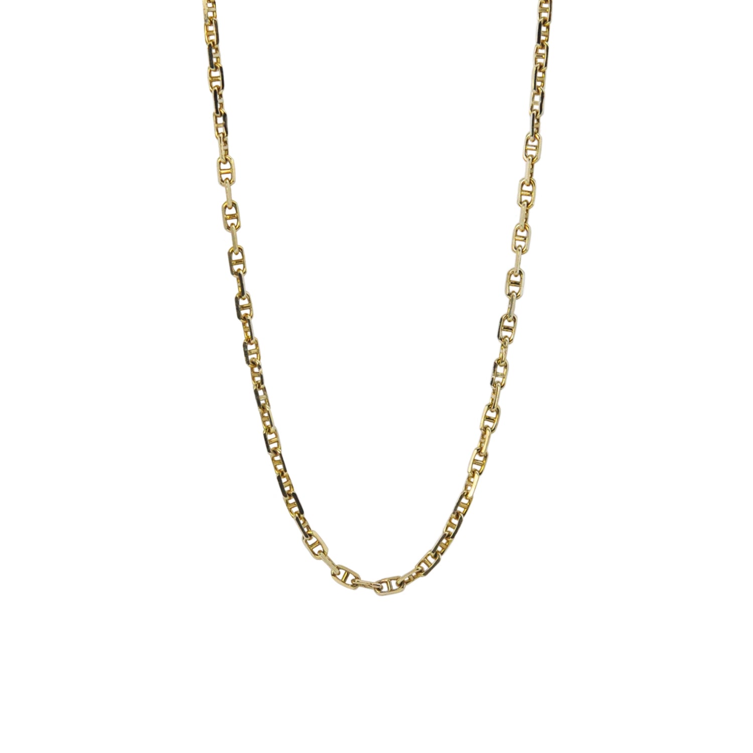 24" Mariner Chain in 14k Yellow Gold  | Rebecca Myers Collection