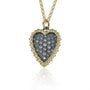 Medium Framed Pave Diamond Necklace | Rebecca Myers Collection