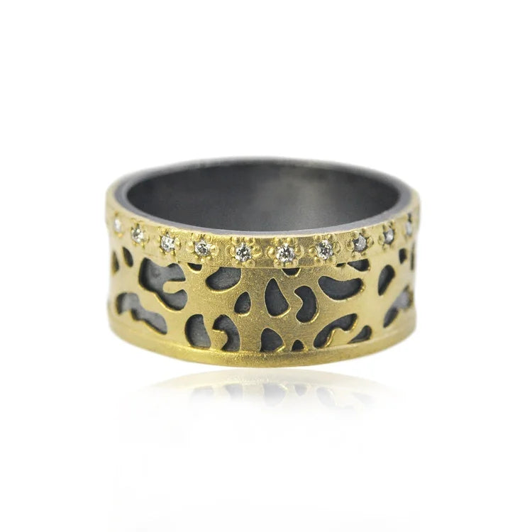 Cheetah Print Ring | Rebecca Myers Collection