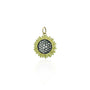 Medium Pave Diamond Sunflower Pendant | Rebecca Myers Collection