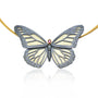 Monarch Butterfly Statement Pendant Necklace | Rebecca Myers Collection