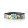 Monarch Print Bracelet with Boulder Opal | Rebecca Myers Collection