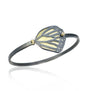 Gold & Silver Monarch Butterfly Wing Bracelet with Scattered Diamonds | Rebecca Myers Collection