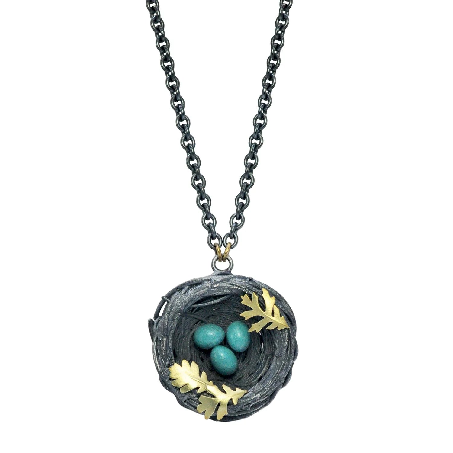 Small Nest Pendant Necklace | Rebecca Myers Collection