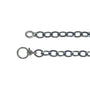 Oxidized Silver Mixed Link Chain with Oxi Silver & Diamond Clasp | Rebecca Myers Collection