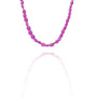 Oval Shaped Pink Sapphire Beaded Necklaces | Rebecca Myers Collection