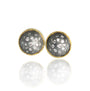 Pave Dome Earrings | Rebecca Myers Collection