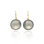 Starry Night Half & Half Disc Earrings with Diamonds | Rebecca Myers Collection